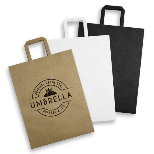 Extra Large Flat Handle Paper Bags